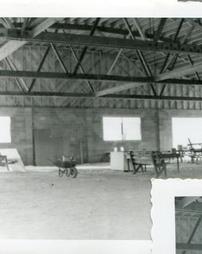 Interior view of Ace Footwear factory under construction