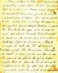 Letter from James Graham to his father, December 14 and 16, 1864
