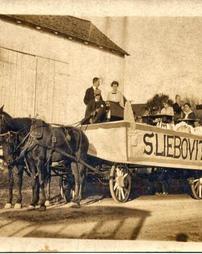 Wagon of S. Liebovitz Shirt Factory, Fredericksburg, Pennsylvania.