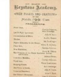 KA prize essays and orations of Middle Class 1899
