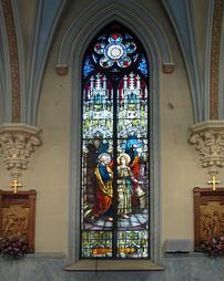 Immaculate Conception Stained Glass Window