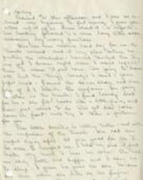 Letter from Bobby Johnston to Warren [Letter 123]