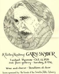 A poetry reading Gary Snyder.
