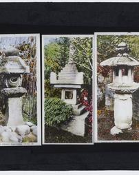 Japan. [Japanese stone lanterns]