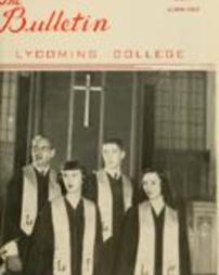 Bulletin, Lycoming College, December 1956