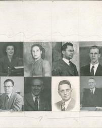Unknown Year Faculty Yearbook Layout