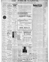The Ambler Gazette 18951031