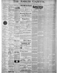 The Ambler Gazette 18950801