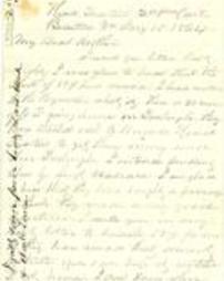 1864-01-10 Letter from P. Benner Wilson to his brother, Frank S. Wilson