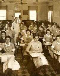 Student nurses, Williamsport Hospital, September 1934