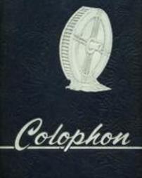 Colophon, Wyomissing High School, Wyomissing, PA (1957)