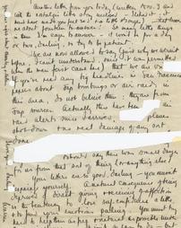 Letter from Warren Johnston to Bobby [Letter 93]