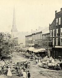 Market Day on Third Street, circa 1900
