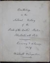 Weingartner Wallrath Ornithology 1829