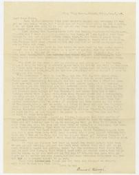 Anna V. Blough letter to home folks, Jan. 6, 1916