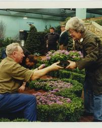 1993 Philadelphia Flower Show. Pitmedden Exhibit