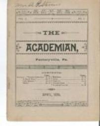 The Academian April 1886 Volume 2 #3