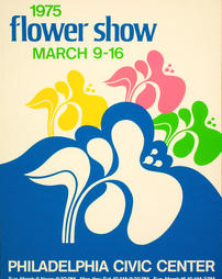1975 Philadelphia Flower Show. Poster