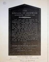 C. C. Mellor Memorial Library - The History of the Borough of Edgewood
