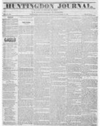 Huntingdon Journal 1838-10-31