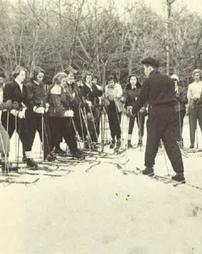 Outing Club, Skiing - 1951