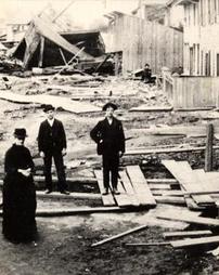 Flood damage, June, 1889