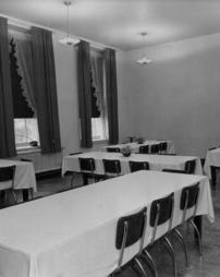 Staff dining room in the Administration Building at the State Industrial Home for Women (Muncy, Pa.)