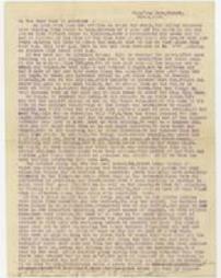 Anna V. Blough letter to dear ones in America, Nov. 4, 1913