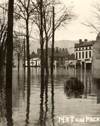 Market and Packer Streets in 1936 Flood