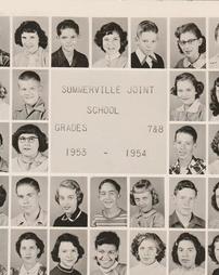 Summerville Joint School grades 7 & 8 1953 - 1954