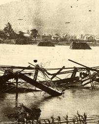 Ruins of Market Street Bridge June 1, 1889