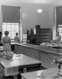 Inmates in the kitchen at the State Industrial Home for Women at Muncy, PA