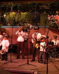 2008 Philadelphia Flower Show. Camden City Brass Band