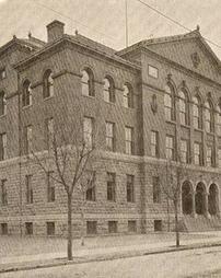 George Washington School, W. Third Street c. 1900