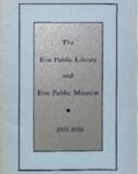 Erie Public Library Report 1935-1936