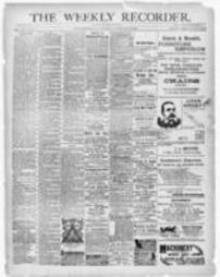 The Conshohocken Recorder, February 16, 1889