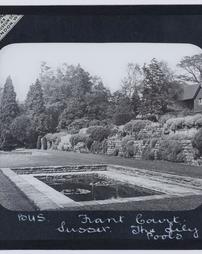 England. Tunbridge Wells. Frant Court, Sussex, The Lily Ponds