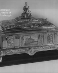 Silver gilt casket, Burgh of Goatbridge (sic), Scotland