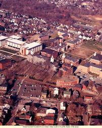 Aerial View of Lycoming College Campus, 1968