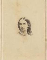 B&W Photograph of Mary Louisa Linn Harbaugh