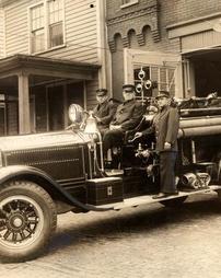 American-LaFrance fire engine, 1929