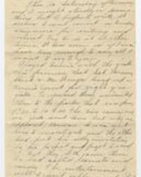 Anna V. Blough letter to sister Jennie, April 27, 1907