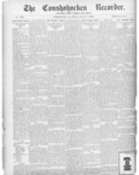 The Conshohocken Recorder, August 5, 1898
