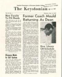 The Keystonian Vol. 35, No. 1 Thursday, Sept. 14, 1967