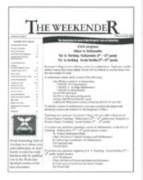 The Weekender Volume 22 Issue 3 2006