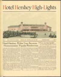 Hotel Hershey Highlights 1934-06-30