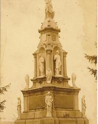 Lick Monument, Cedar Hill Cemetery, Fredericksburg, Pennsylvania.