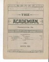 The Academian March 1886 Volume 2 #2