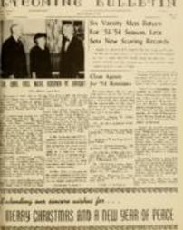 Bulletin, Lycoming College, November 1953