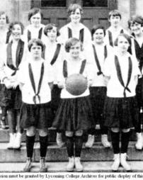 Ladies' Basketball Team, 1927